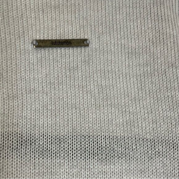 Lululemon Express yourself Waterfall Open Front Wrap Cardigan in Light Gray - Picture 4 of 7